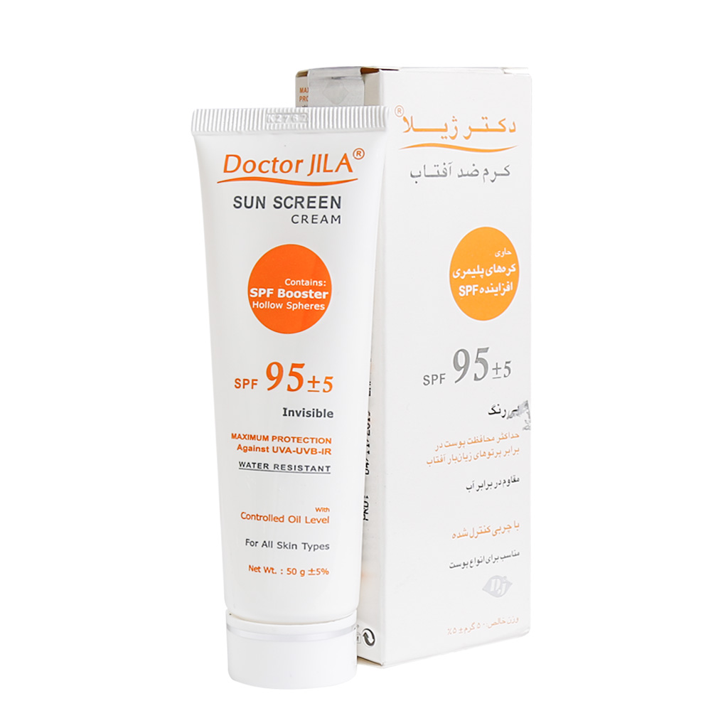 کرم ضد آفتاب SPF95 دکتر ژیلا با چربی کنترل شده 50 میلی لیتر کرم ضد آفتاب SPF95 دکتر ژیلا با چربی کنترل شده 50 میلی لیتر